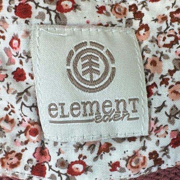 Element top women large cotton blend long sleeve open front cardigan sweater - Picture 5 of 10